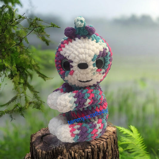 Crochet Sloth Amigurumi/Plushie-Medium Size
