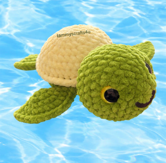 Crochet Turtle Amigurumi/Plushie-Medium