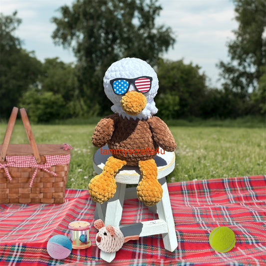 Crochet Eagle Amigurumi/Plushie